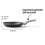 thumbnail of STONELINE® Gourmundo Bratpfanne 28 cm, Made in Germany, antihaftbeschichtete Pfanne, Induktion