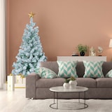 thumbnail of Sapin de Noël artificiel Vert floqué enneigé H 150 cm