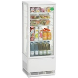 thumbnail of Koelvitrine | 98L | Wit | +2°C/+12°C | 5 Schappen | 435x385x1105(h)mm