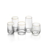 thumbnail of Bazar Bizar Verre bas en verre 8x8x10 cm naturel or