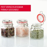 thumbnail of Westmark 6 Drahtbügelgläser, 100 ml + 8 Dekoetiketten, 665822E6