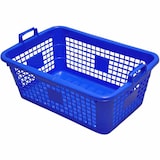 thumbnail of LOCKWEILER   Wäschekorb eckig 80 l, 80 cm, blau