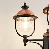 thumbnail of Lampione 3 luci in alluminio palo telescopico illuminazione esterno Apollo