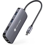 thumbnail of NOVOO USB-C Hub 4K@60Hz HDMI mit 8 Anschlüssen