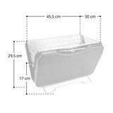 thumbnail of TAINO MOX Koffergrill Holzkohlegrill BBQ Campinggrill Koffer Rot Griller kompakt