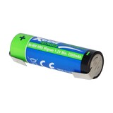 thumbnail of Xcell Mignon AA Akku Ni-MH 1,2V 2700mAh lose U Lötfahne