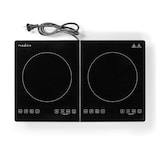 thumbnail of Plaque à Induction 2 Feux 3500 W – Minuteur, Sécurité Enfants, Protection Surchauffe, Cuisson Rapide NEDIS