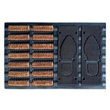 thumbnail of Kombi Schmutzfangmatte Türmatte Schuhablage Fußabtreter Fußmatte Schmutzmatte