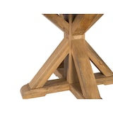 thumbnail of Mesa de comedor redonda 150cm diámetro de madera de mango