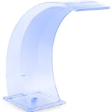 thumbnail of Uniprodo Schwalldusche - 35 cm - LED-Beleuchtung - Blau / Weiß