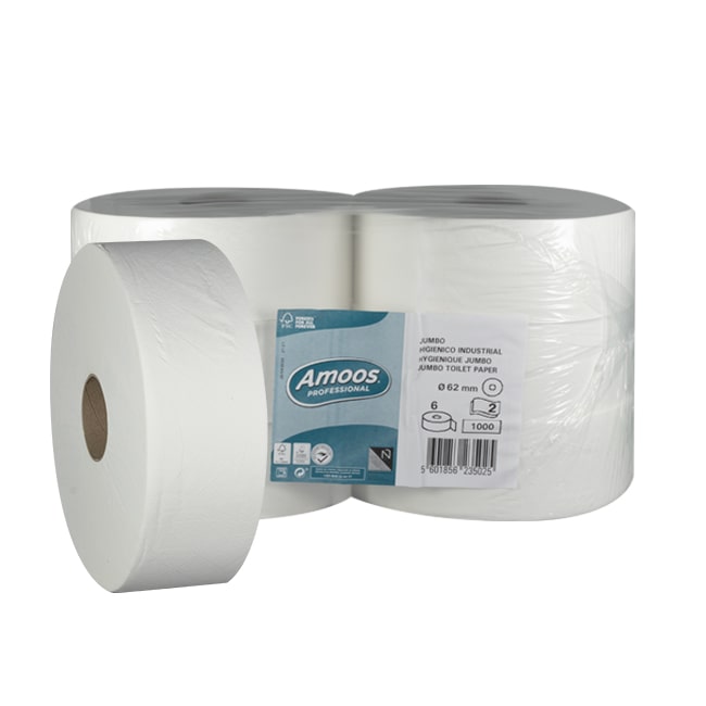 Maxi jumbo toiletpapier 350 x 86 (6 stuks)