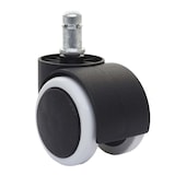 thumbnail of 5er-Set Universalrollen HWC-L92, Bürostuhl-Rollen Stuhlrollen Möbelrolle Hartbodenrollen, Ø 11mm