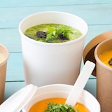 thumbnail of greenbox - Suppenbecher to go aus Karton (Premium) 600 ml, Ø 115 mm, weiß, 25 St.