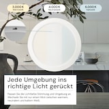 thumbnail of LUXULA LED Deckenleuchte LX300273 24 W 3000 K, 4000 K, 6000 K einstellbar in warm-, neutral- und kaltweiß (CCT) weiß IP44