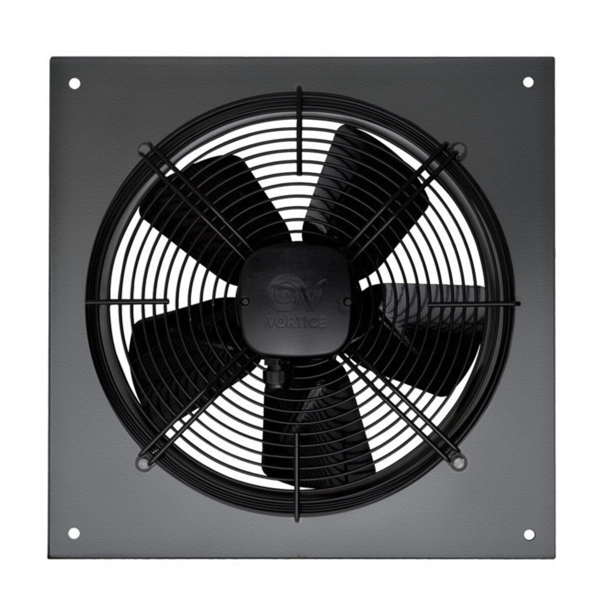 Axial Wandventilator A-E 304 M IP54 Grau / Silber / Titan 81