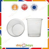thumbnail of DayBays 250 Stk. Feinkostbecher PP 500 cc. 101x104 mm rund Kombi-Verpackung inklusive passende Deckel