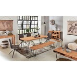 thumbnail of Esszimmer Sitzbank BAGLI Massiv-Holz Akazie 160 x 45 x 40 cm Holz-Bank Natur-Produkt Küchenbank im