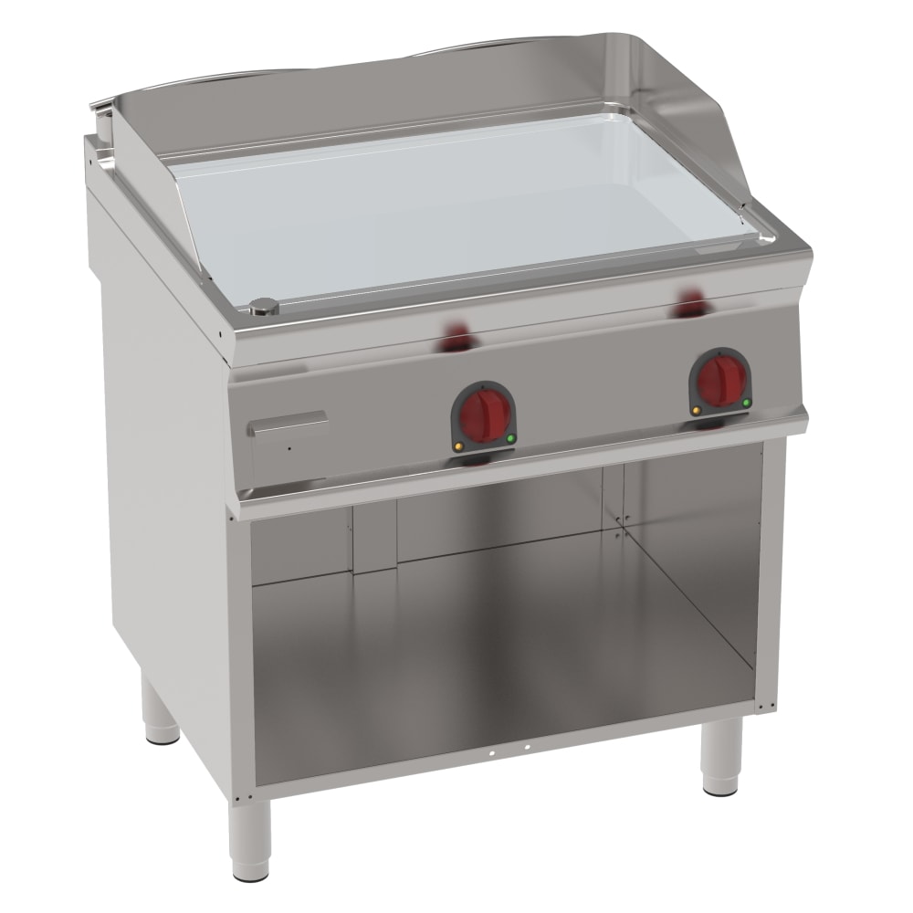 EURAST - Grelhador frytop cd 15 mm elétrica lisa com base aberta - 800x700x900 mm - 7800 W 400/3V - 36340617