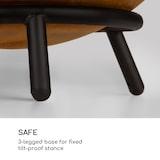 thumbnail of Fireball Rust Feuerschale 60 cm Ø kippbare Rost-Finish Rost Rost