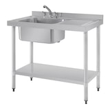 thumbnail of Vogue Edelstahlspüle 1 Spüle Rechts 100X60Cm