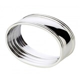 thumbnail of 4er Set Serviettenring Faden, edel versilbert, anlaufgeschützt, Länge 6 cm