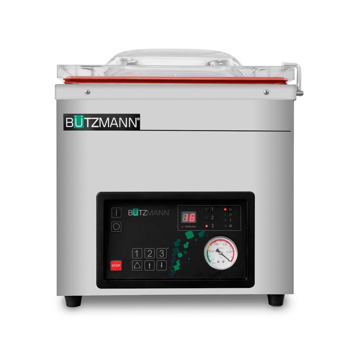 Vacuümverpakkingsmachine met 1 sealbalk van 35 cm BÜTZMANN W-35