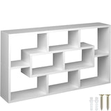 thumbnail of tectake Étagère murale Kassandra avec 8 compartiments en Bois MDF - blanc - 403609