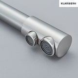 thumbnail of Félix | Grifo de agua potable de 3 vías de plata cepillada premium | Grifo de cocina de ósmosis de acero inoxidable - 360 grados |Filtrar 3 conexiones