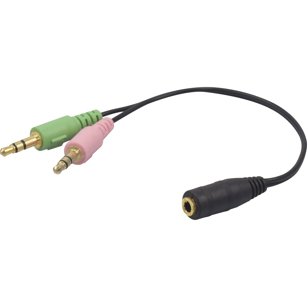 GENERIQUE Jack 3.5 mm 4 points CTIA vers micro et casque stéréo