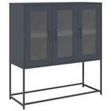 thumbnail of vidaXL Sideboard Anthrazit 100,5x39x107 cm Kaltgewalzter Stahl
