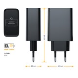 thumbnail of Aplic USB-Ladegerät USB C Netzteil, Power Delivery 30 Watt, USB Charger, Ladeadapter