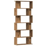 thumbnail of vidaXL Bücherregal Artisan-Eiche 80x24x192 cm Holzwerkstoff