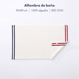 thumbnail of El Ganso - Conjunto de tapetes de banho 50x80 cm 100% algodão 800 g/m² - Terry tingido em cru e azul marinho