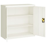 thumbnail of vidaXL Aktenschrank Weiß 90x40x130 cm Stahl