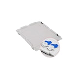 thumbnail of PROREGAL 10x Eurobox NextGen Color mit Scharnierdeckel & Verschlüssen | HxBxT 32x40x60cm | 65 Liter | Griffe blau offen | Verstärkter Boden