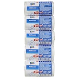 thumbnail of aro Sacos do lixo, HDPE + LDPE, 8 µm, 36 x 44 cm, 5 L, transparente, 5 rolos x 50 unidades (250 unidades)