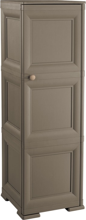Tontarelli Flaschenregal Schrank, 27 Flaschen Wenge Polypropylen 40X 47 XH125CM Farbe Wenge