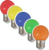 thumbnail of Illu- Party Lichterkette Außenlichterkette 10m schwarz 20 bunte LED Kugellampen
