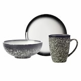 thumbnail of Maxwell & Williams Caviar Granite Starter-Set, 3-tlg., Teller, Schale, Becher, Geschirr, Keramik, Marmoriert, AX0003-01
