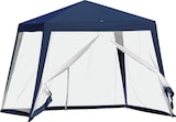 thumbnail of Carpa de Jardín 3x3 m Cenador con 4 Partes Laterales Mosquitera con Cremallera Protección UV para Patio Exterior Eventos Fiesta