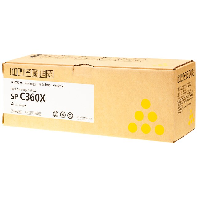 Laser/Kopierer RICOH 408253 RICOH SPC361SFNW TONER YEL EHC