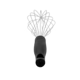 thumbnail of METRO PROFESSIONAL Fouet, acier inoxydable 18/8, 26.5 cm, 8 fils, manche plastique, argent/noir