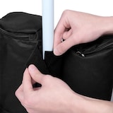 thumbnail of Deuba Pavillon 4er Set Standfuß Befüllbar Sandsäcke