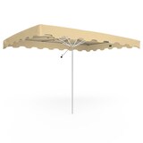 thumbnail of Parasol de marché forain 350x250cm Ivoire - Armature Télescopique + Toile + Housse