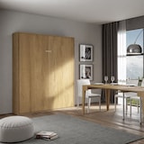 thumbnail of Cama de casal dobrável vertical Kentaro em Quercia Natura