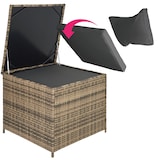 thumbnail of tectake Conjunto de rattan Siena  Natural/Cinzento Escuro