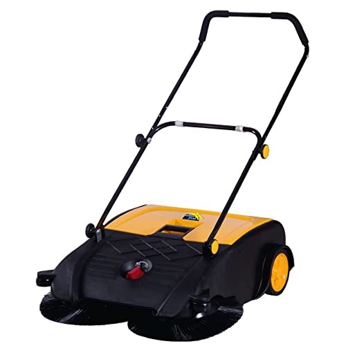 Garden Friend Spazzatrice manuale a spinta 75x117x112h cm raggio d'azione 75 cm