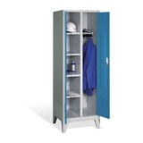 thumbnail of C+P Wäsche-Spind 806020S10037 auf Füßen 2Abteile lgr/lbl