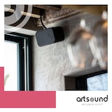 thumbnail of Artsound Universais, altifalante de parede de 2 vias, 3,0 e 0,5 polegadas, 20-60W, preto (2pcs)