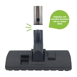 thumbnail of Hochwertige Umschaltbare Kombi- Bodendüse für Miele mit Klick und Parkhalterung